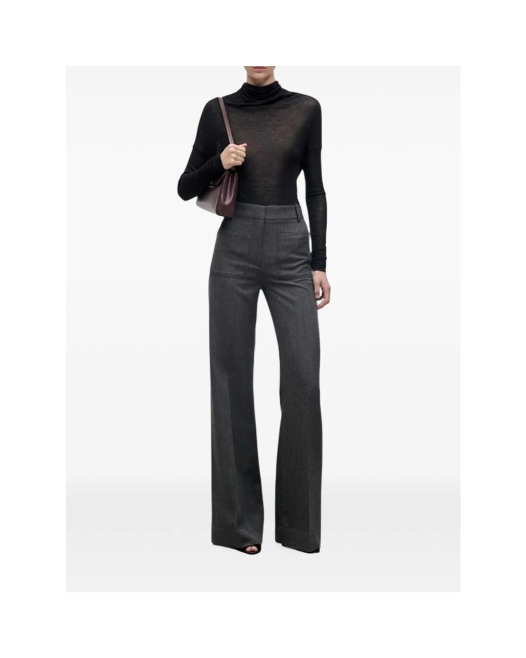 Victoria Beckham Black Trousers