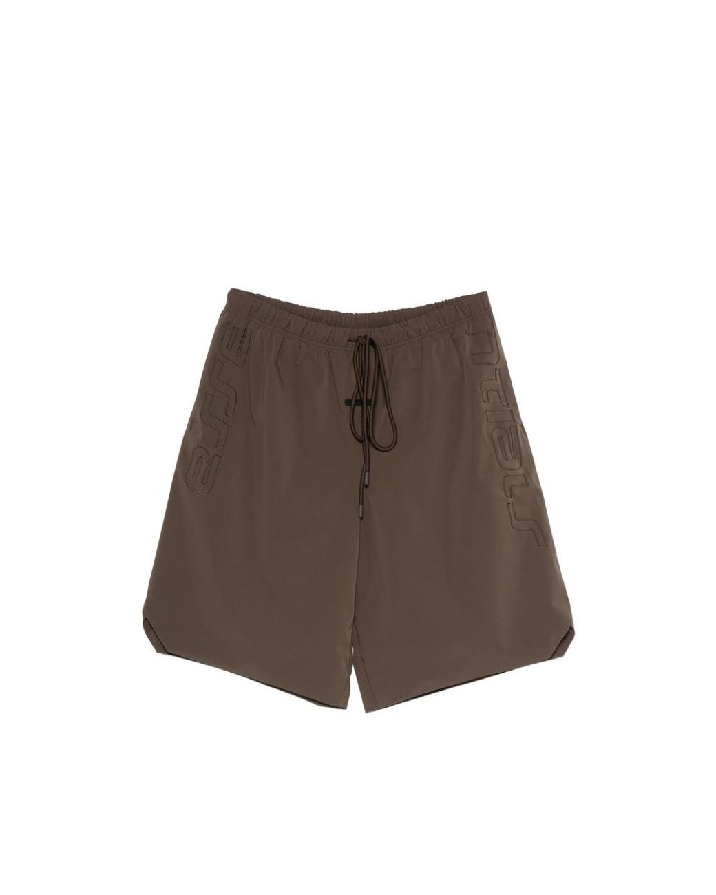 Fear Of God Brown Track Shorts for men