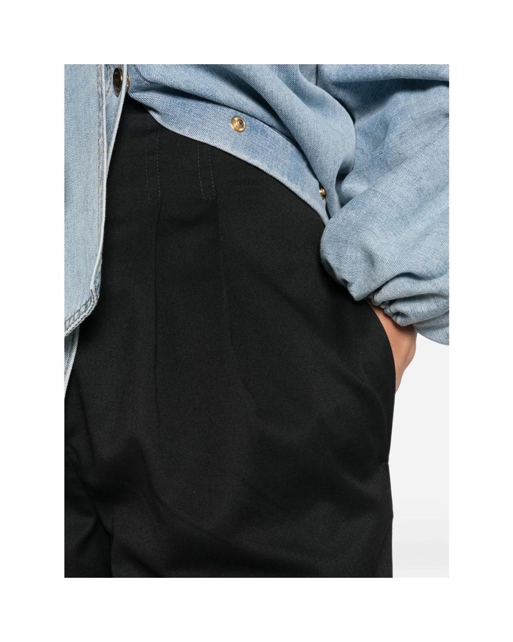 Sessun Black Wide Trousers