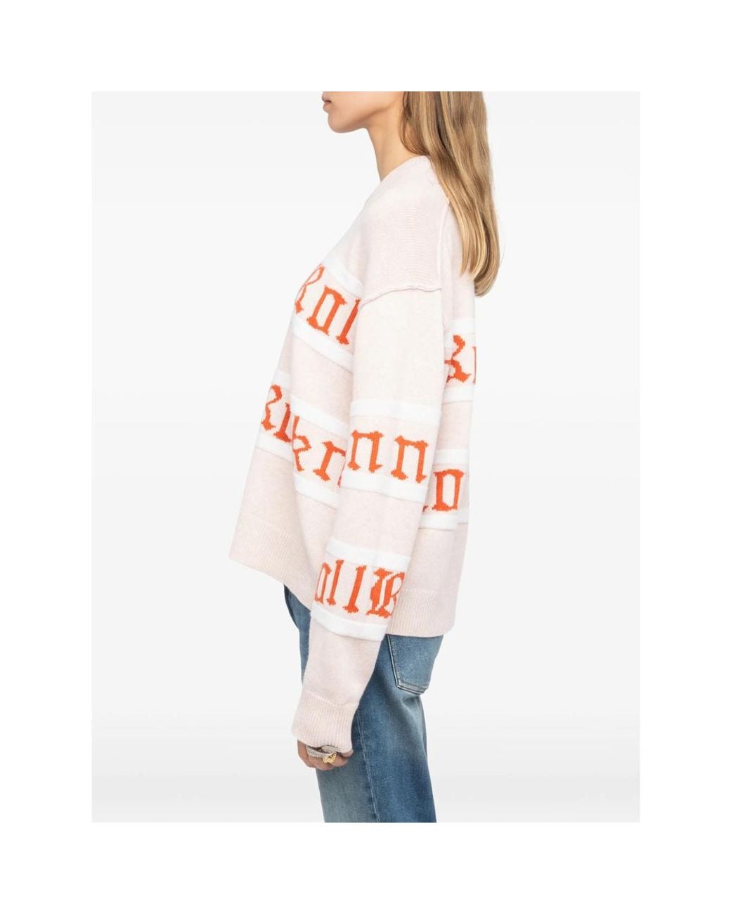 Zadig & Voltaire White Markuz Long-Sleeves Sweatshirt
