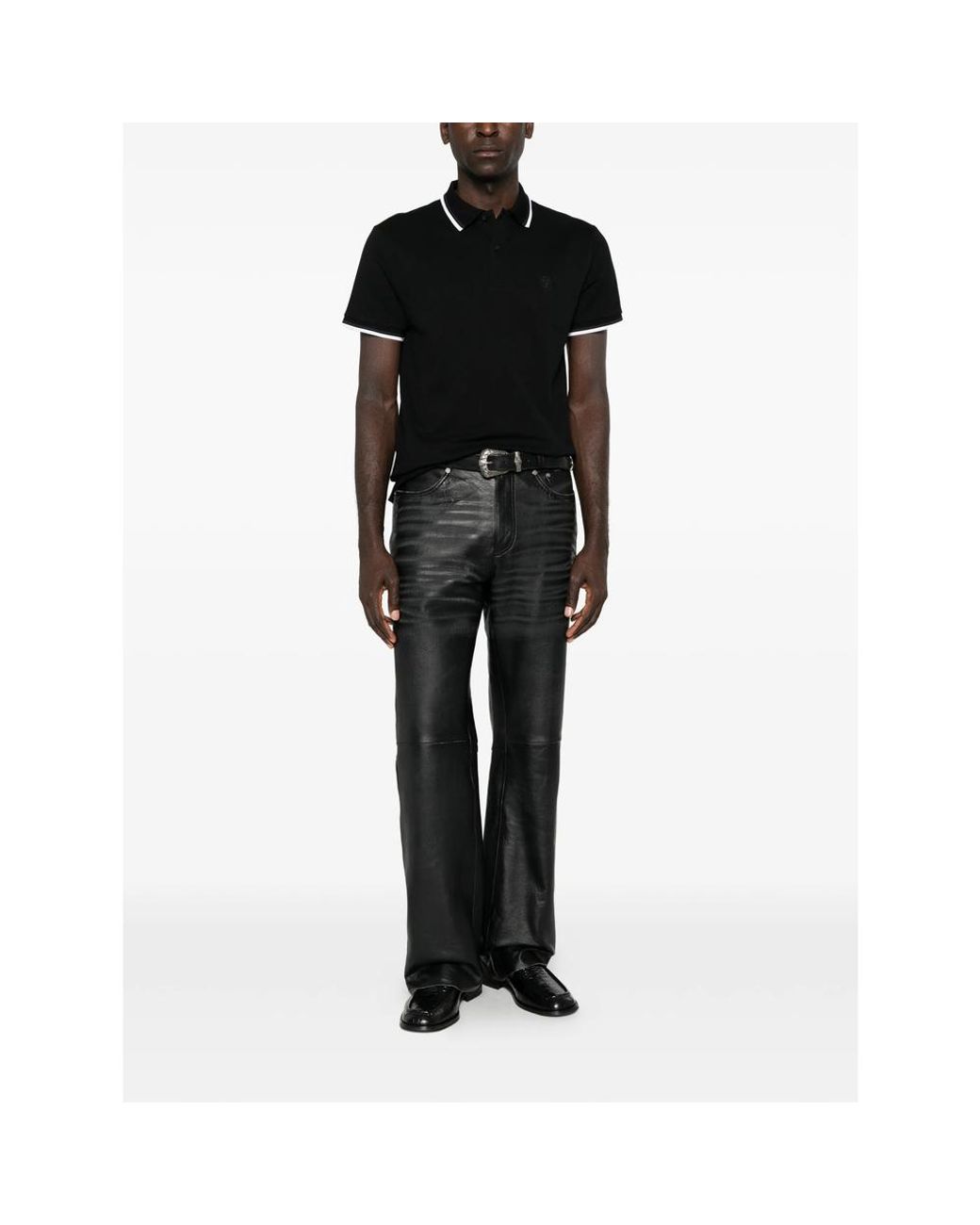 Gucci Black Polo Shirts for men