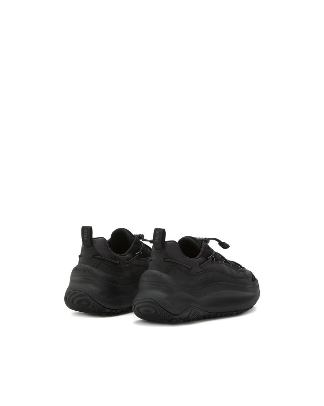 Moon Boot Black Moon247 Xlace Sneakers for men