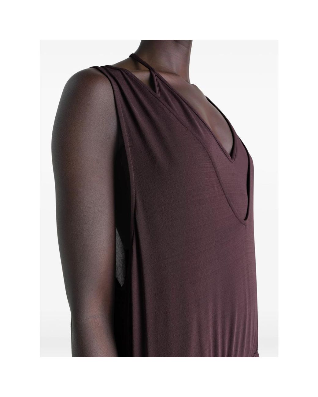 Lemaire Purple Dresses