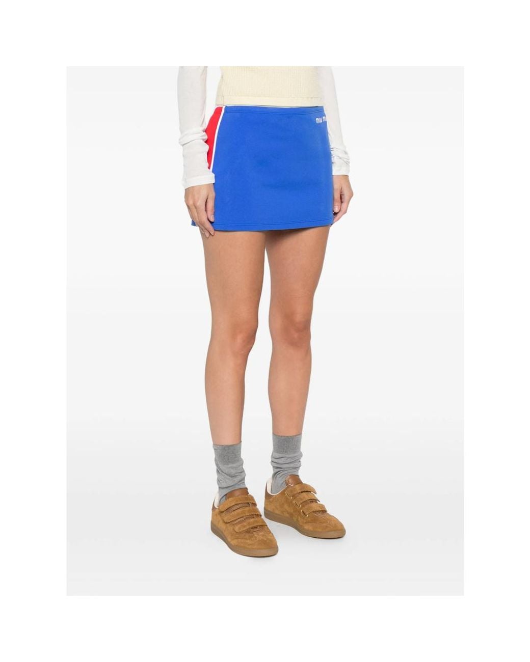 Miu Miu Blue Skirts