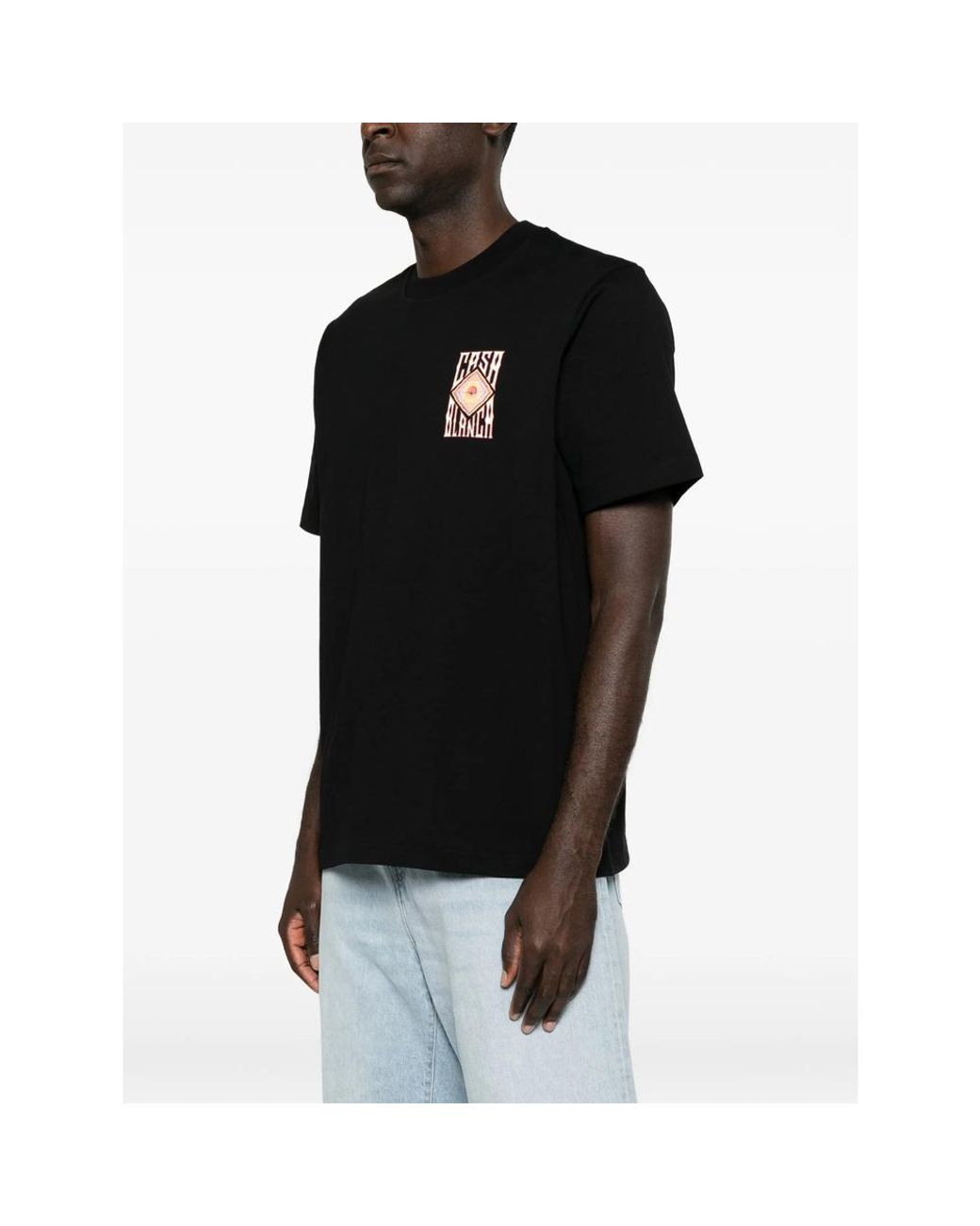 Casablanca Black T-Shirts & Vests for men