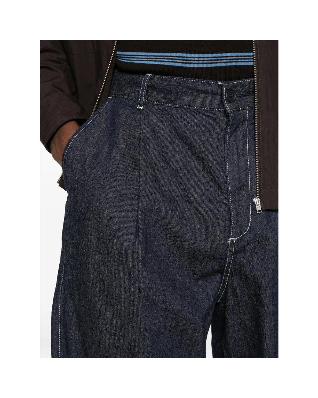 Samsøe & Samsøe Blue Denim Shorts for men