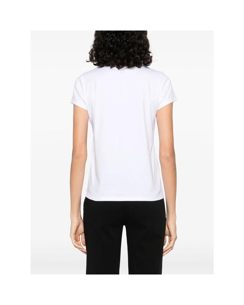 CAMICERIA MAZZARELLI White Short-Sleeve T-Shirt
