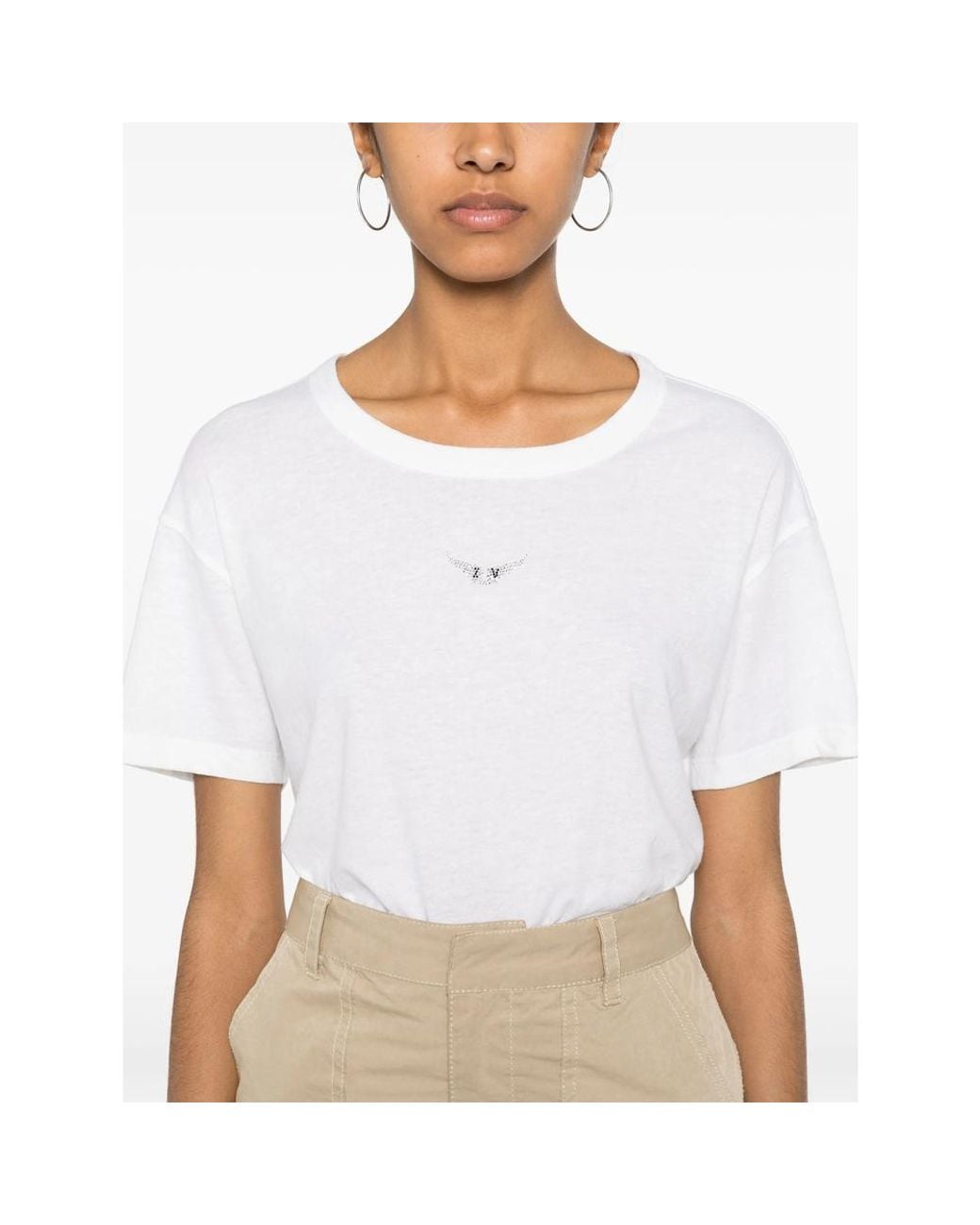 Zadig & Voltaire White T Shirts