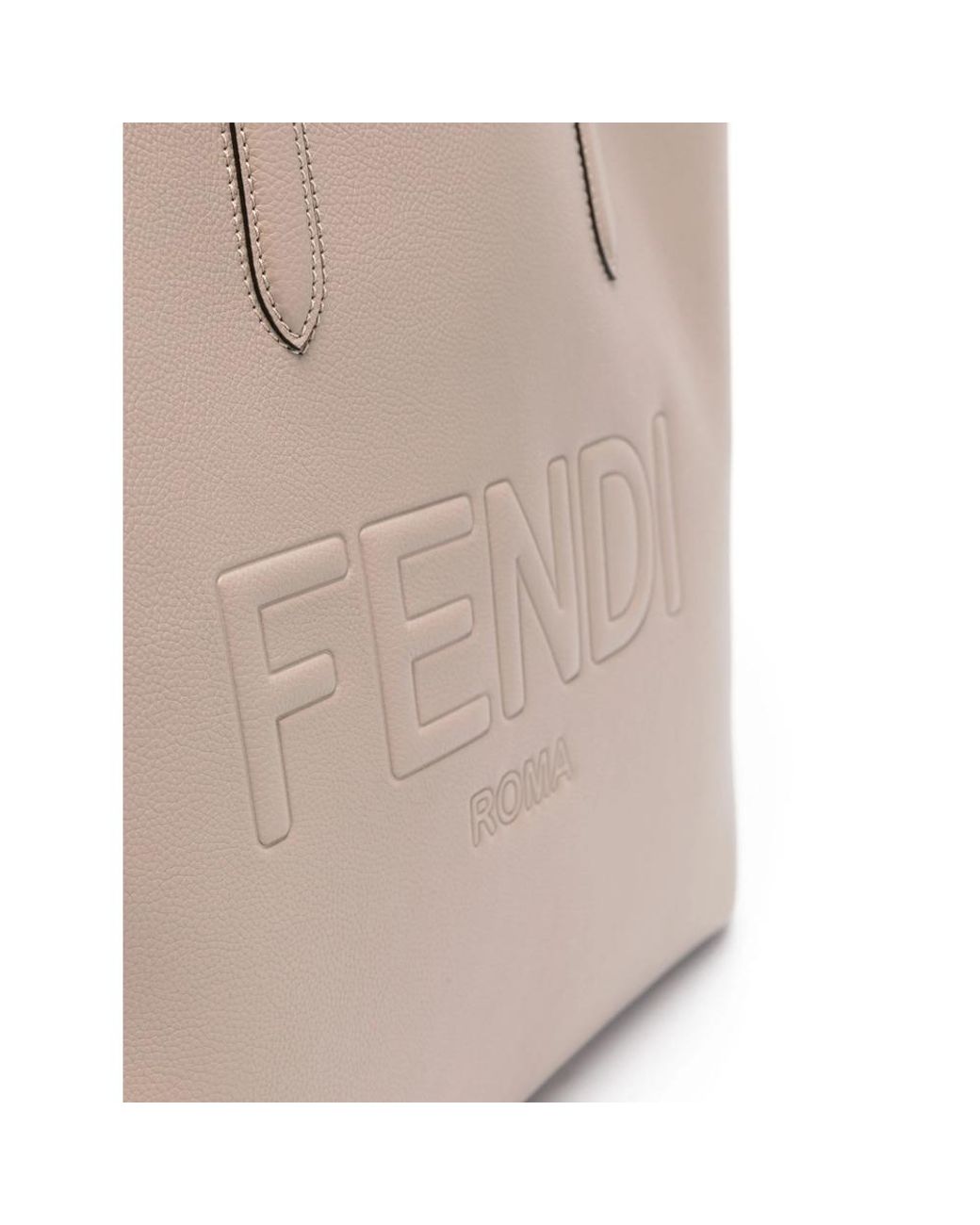 Fendi Natural Neutrals Tote Bags for men