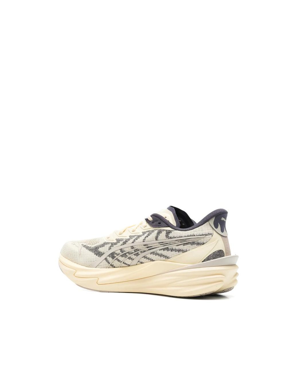 PUMA White Deviate Nitro 4 for men