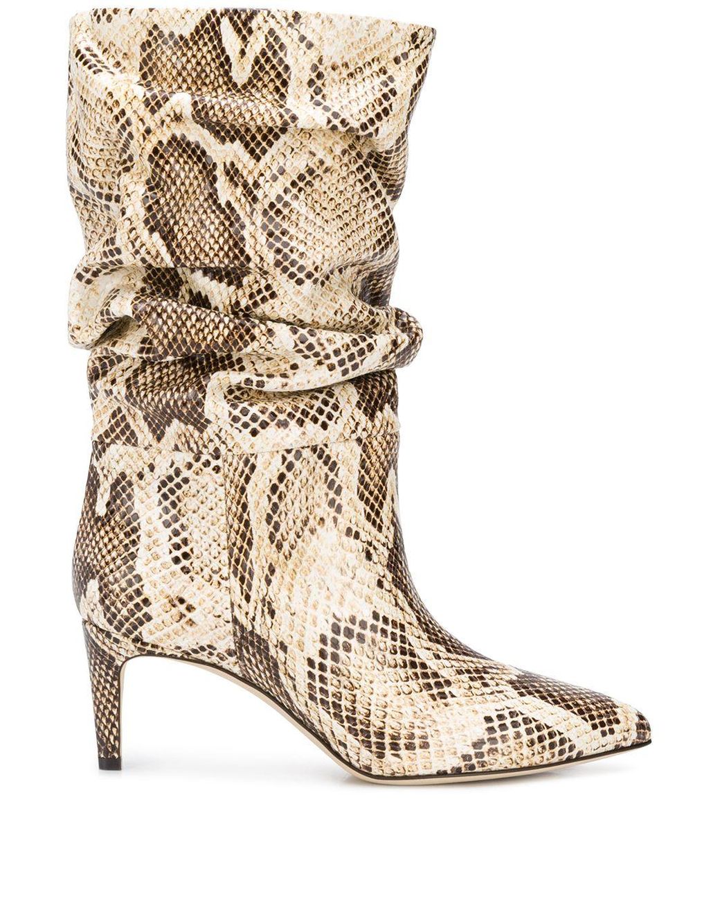 paris texas python ankle boots