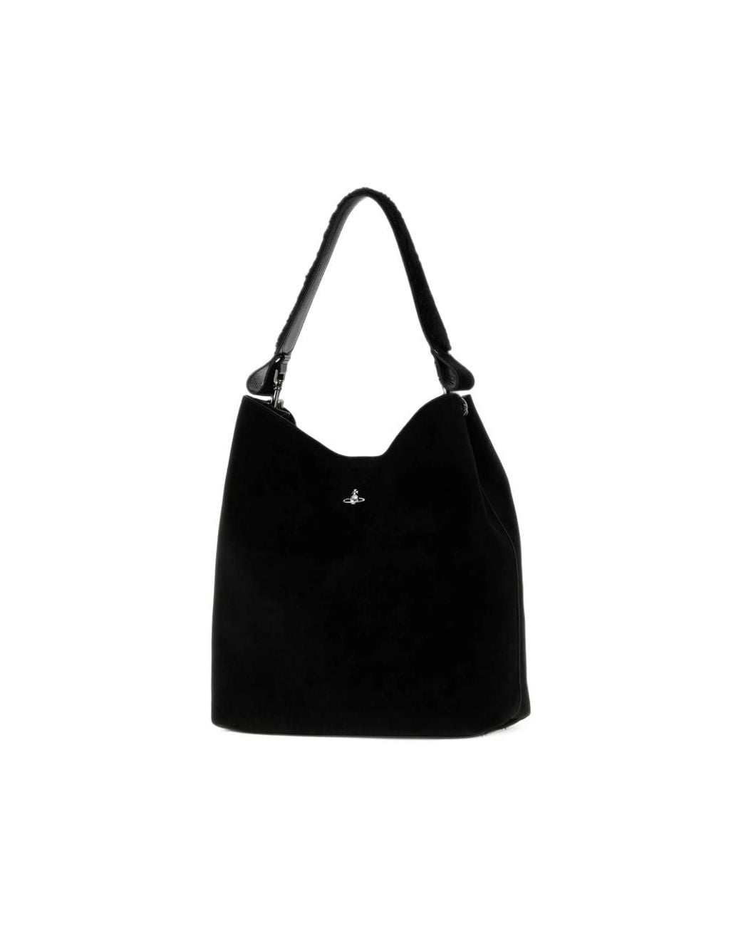 Vivienne Westwood Black Lottie Shoulder Bag