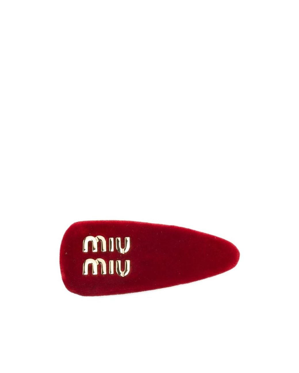 Miu Miu Red Hair Accessories