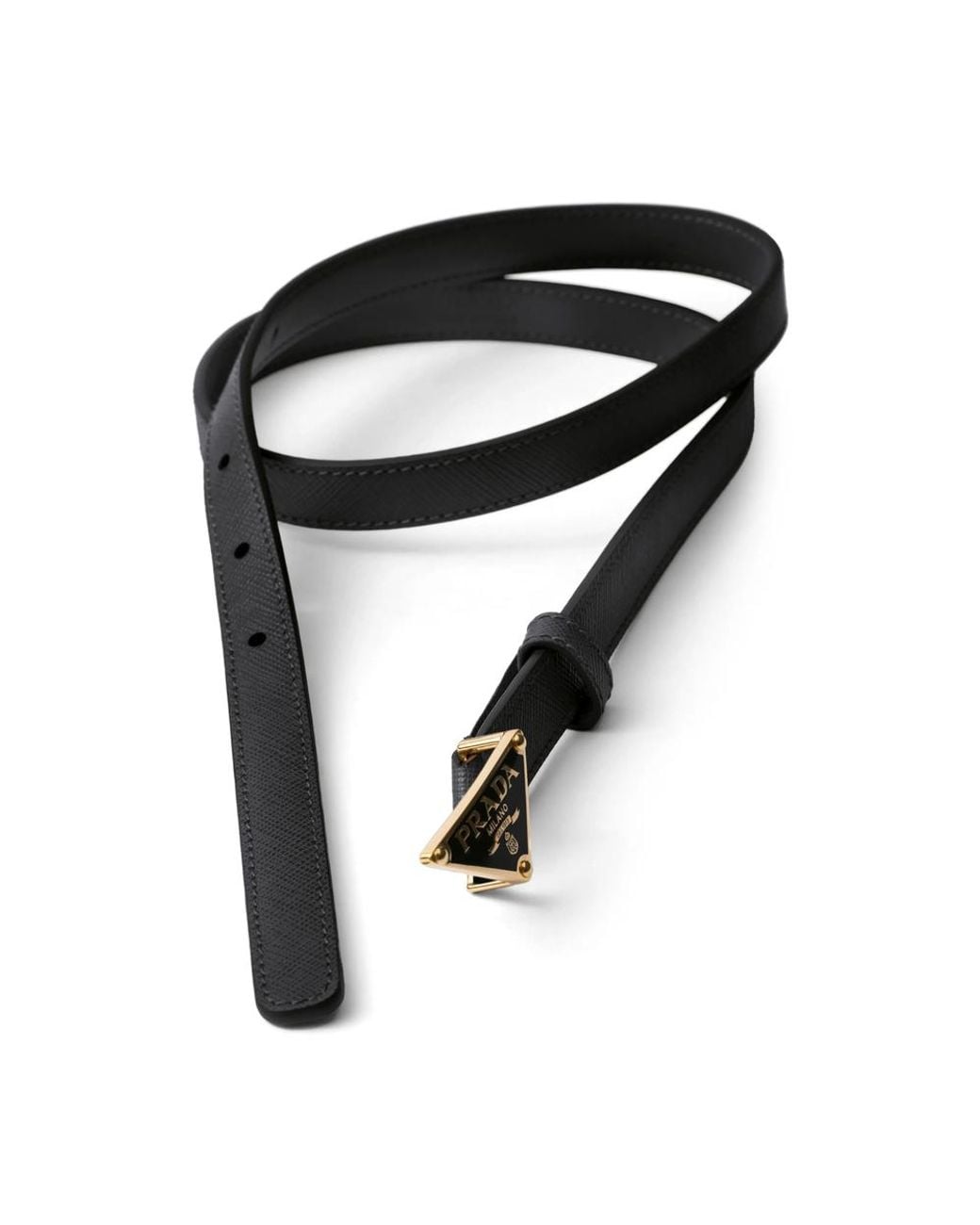 Prada Black Belts