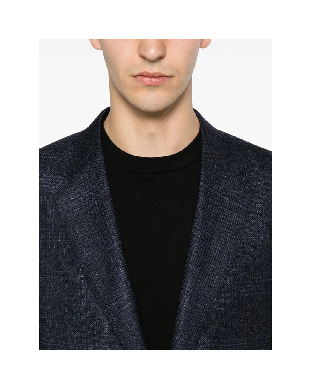 Canali Blue Jacket for men