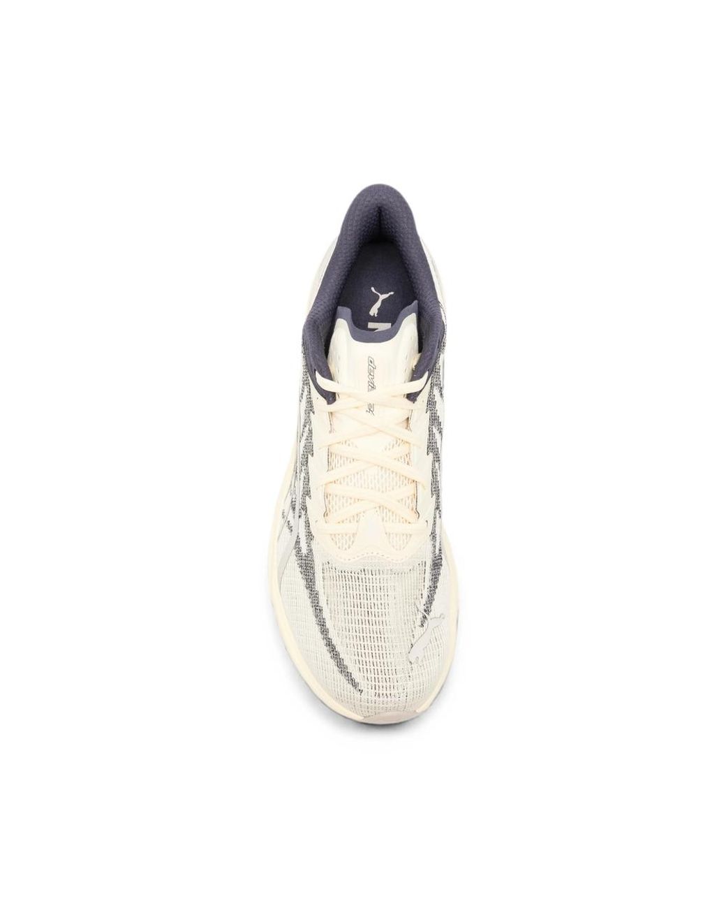 PUMA White Deviate Nitro 4 for men