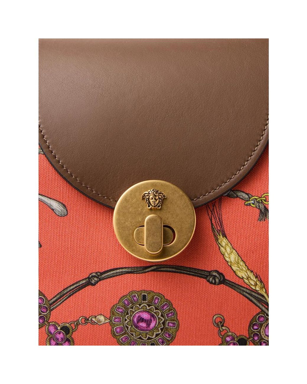 Versace Red Tote Bag Vivian