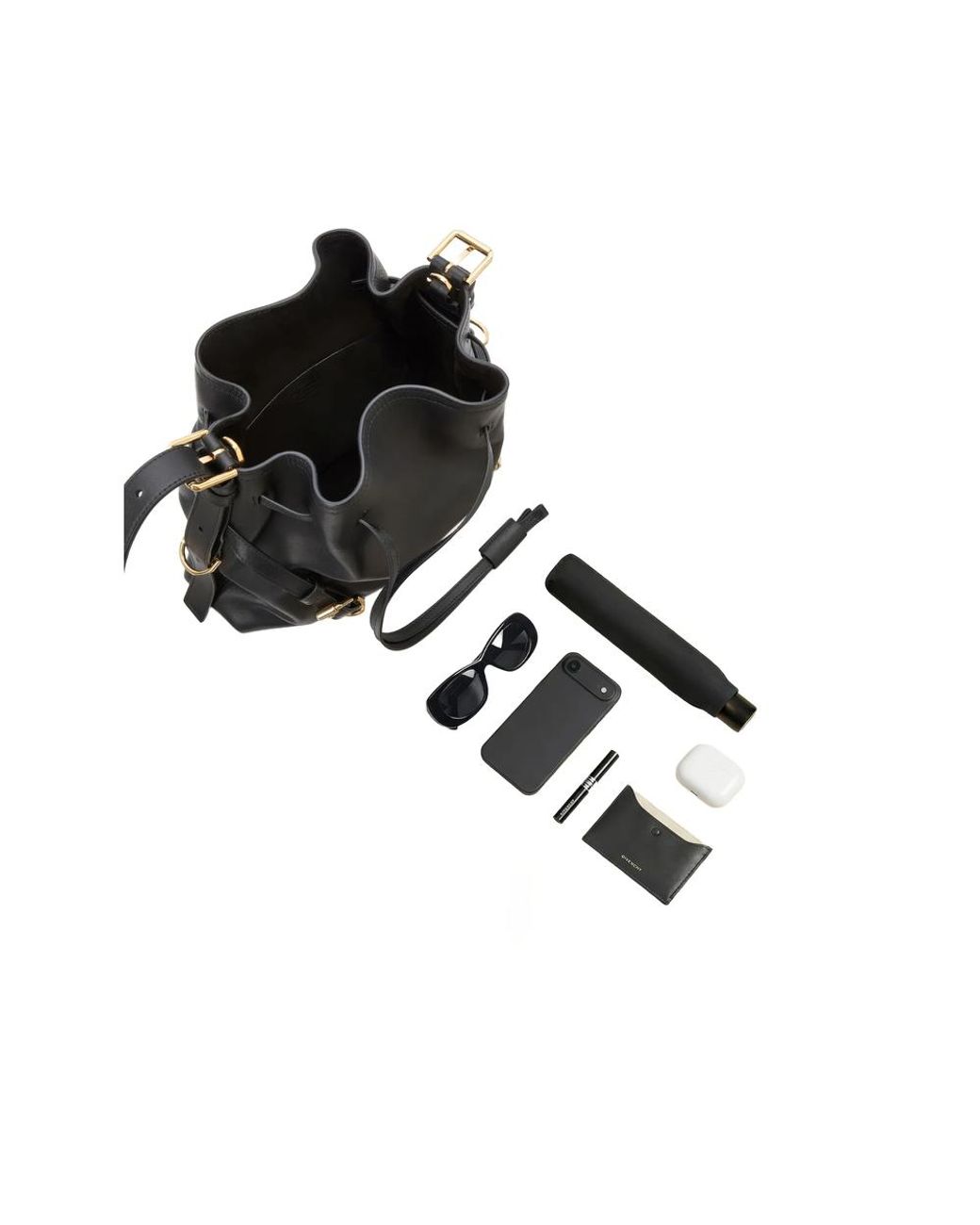 Givenchy Black Bucket Bags
