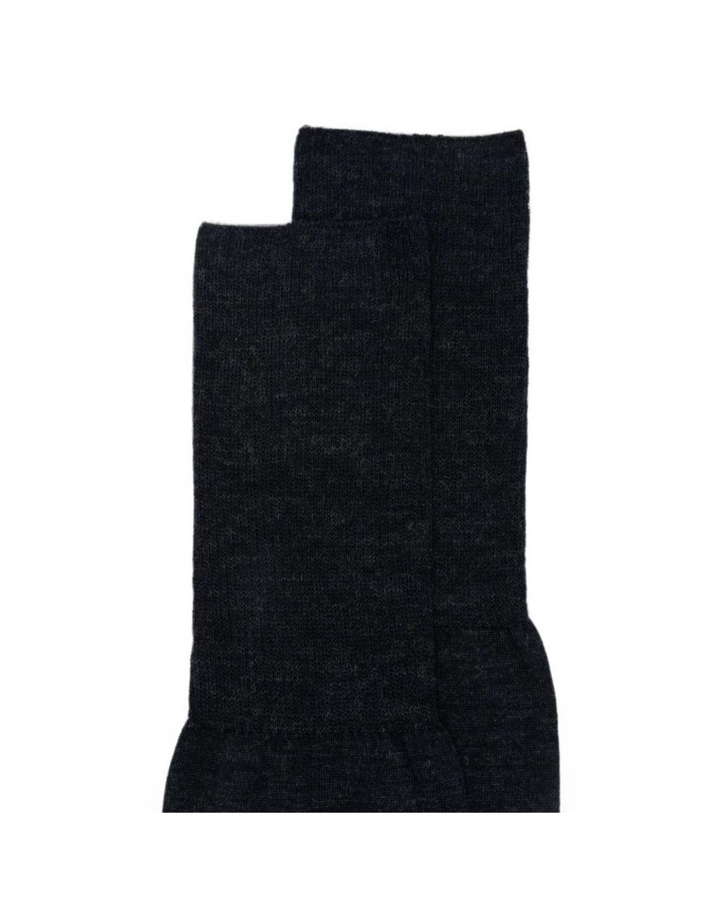 Vivienne Westwood Black Orb-Embroidered Socks for men