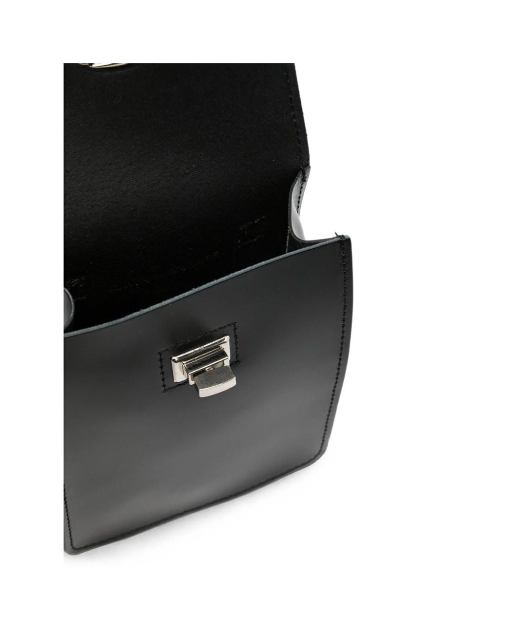Junya Watanabe Black X Comme Des Garçons Harness-Style Leather Mini Bag