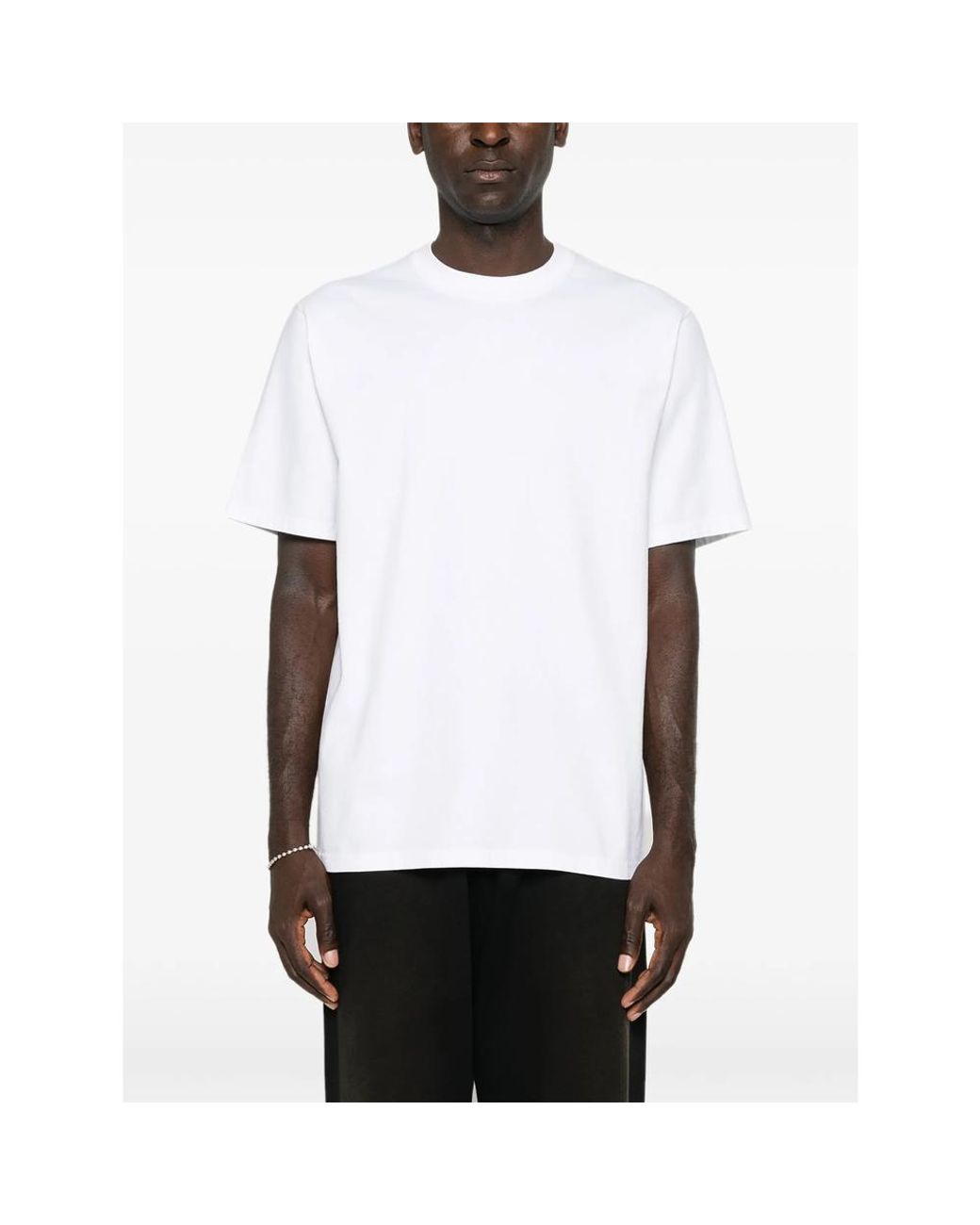 Arte' White Graphic-Print T-Shirt for men