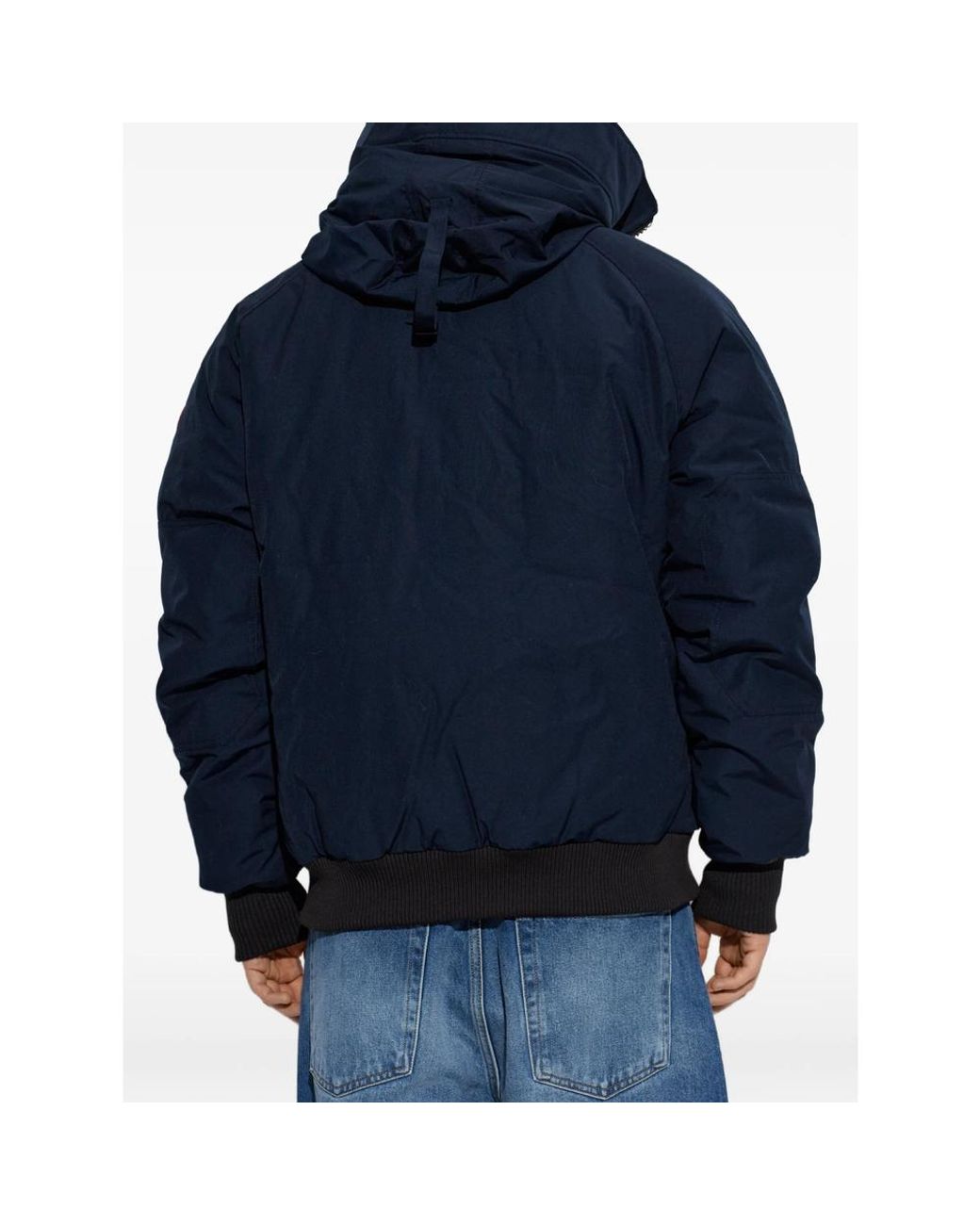 Canada Goose Blue Chilliwack Hooded Padded Jacket for men