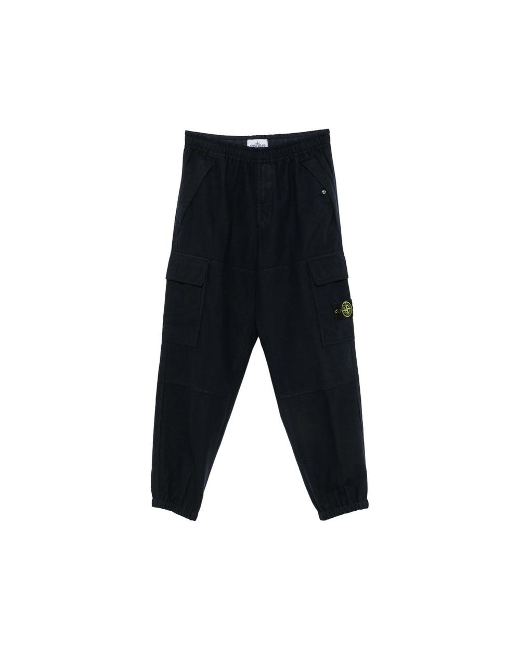 Stone Island Black Trousers for men