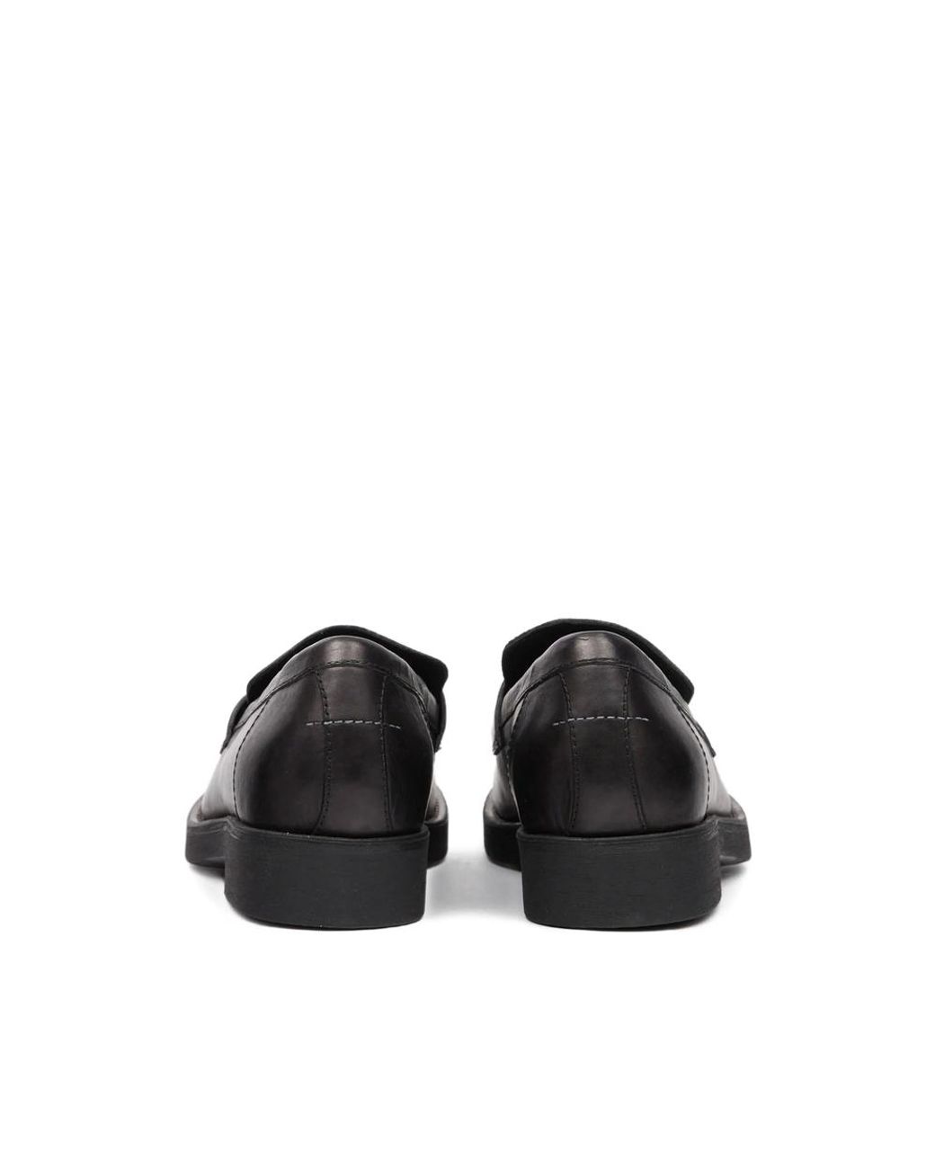 MM6 by Maison Margiela Black City Biker Loafers for men
