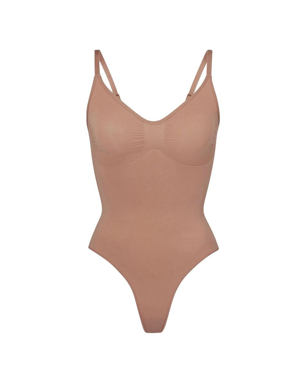 Skims Brown Seamless Sculpting Bodysuit
