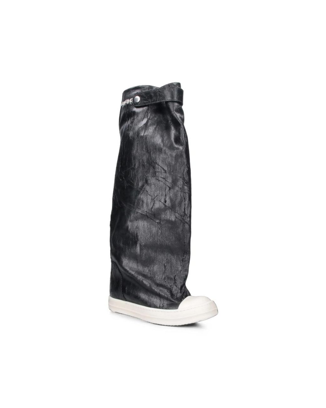 Rick Owens Gray Boots