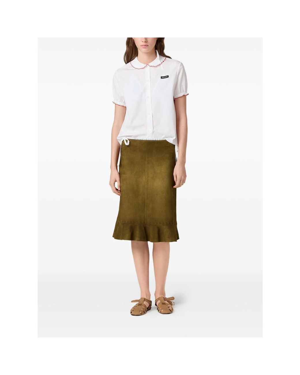 Miu Miu White Tops