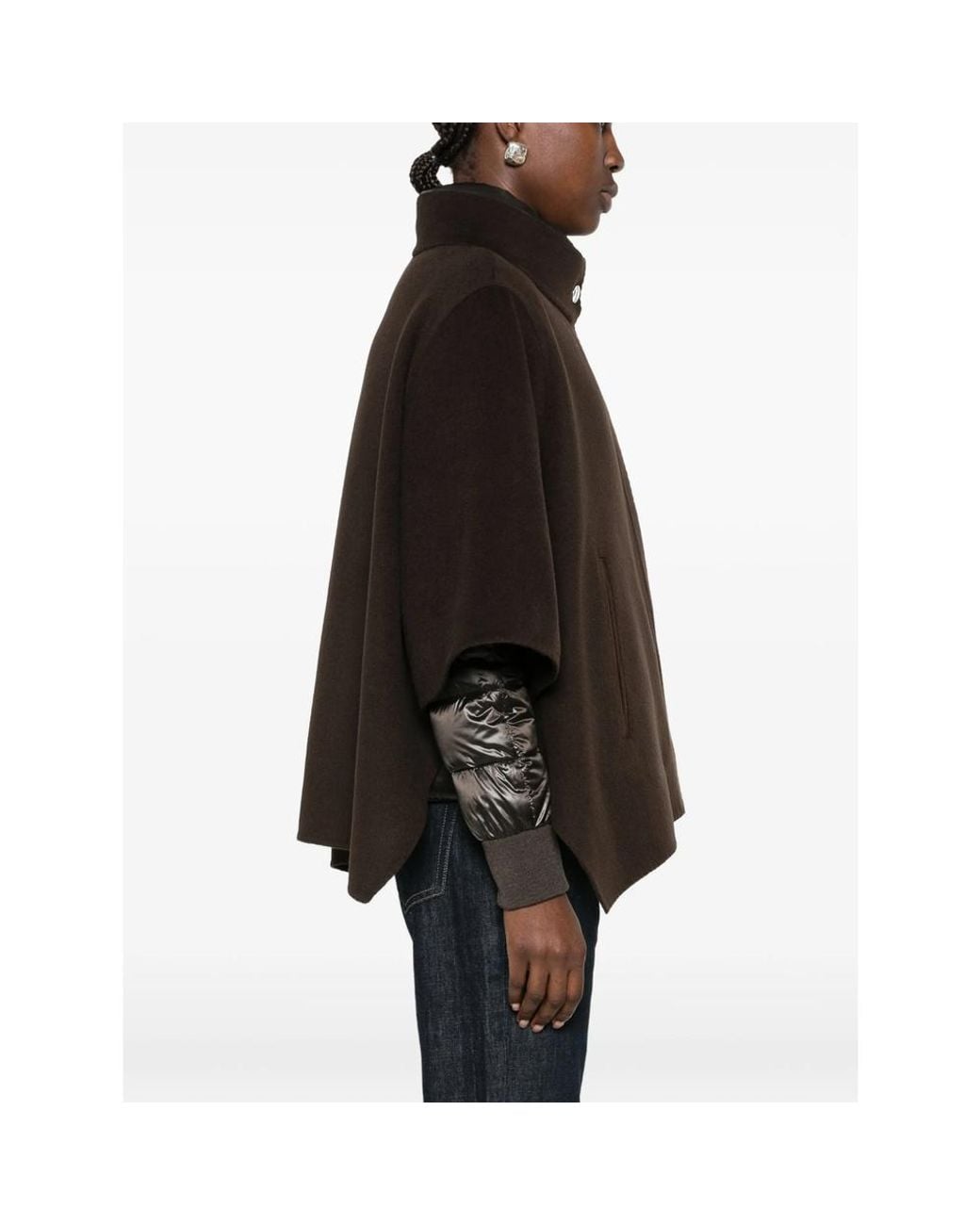 Moorer Black High-Neck 2-In-1 Jacket