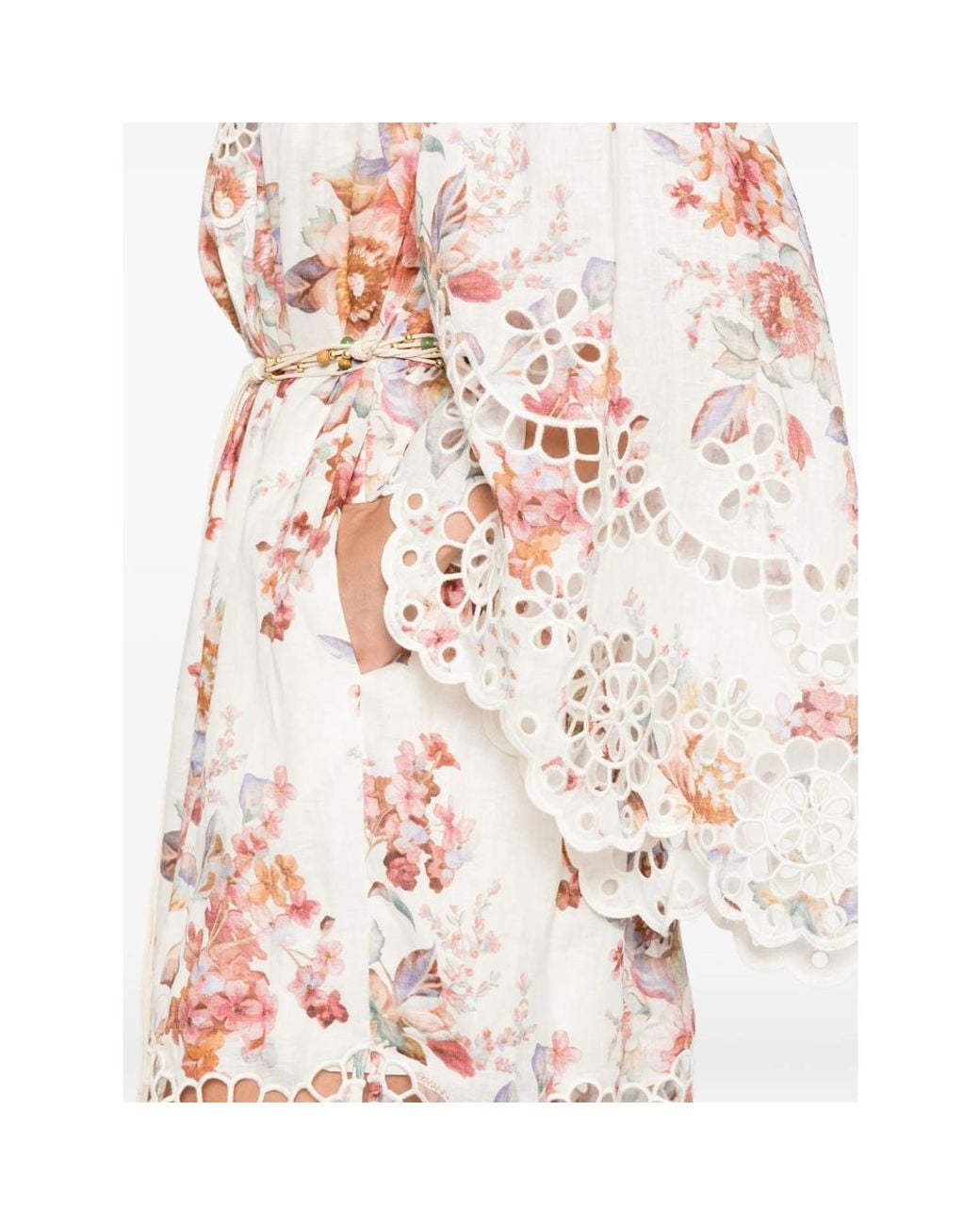 Zimmermann Pink Neutrals Dresses