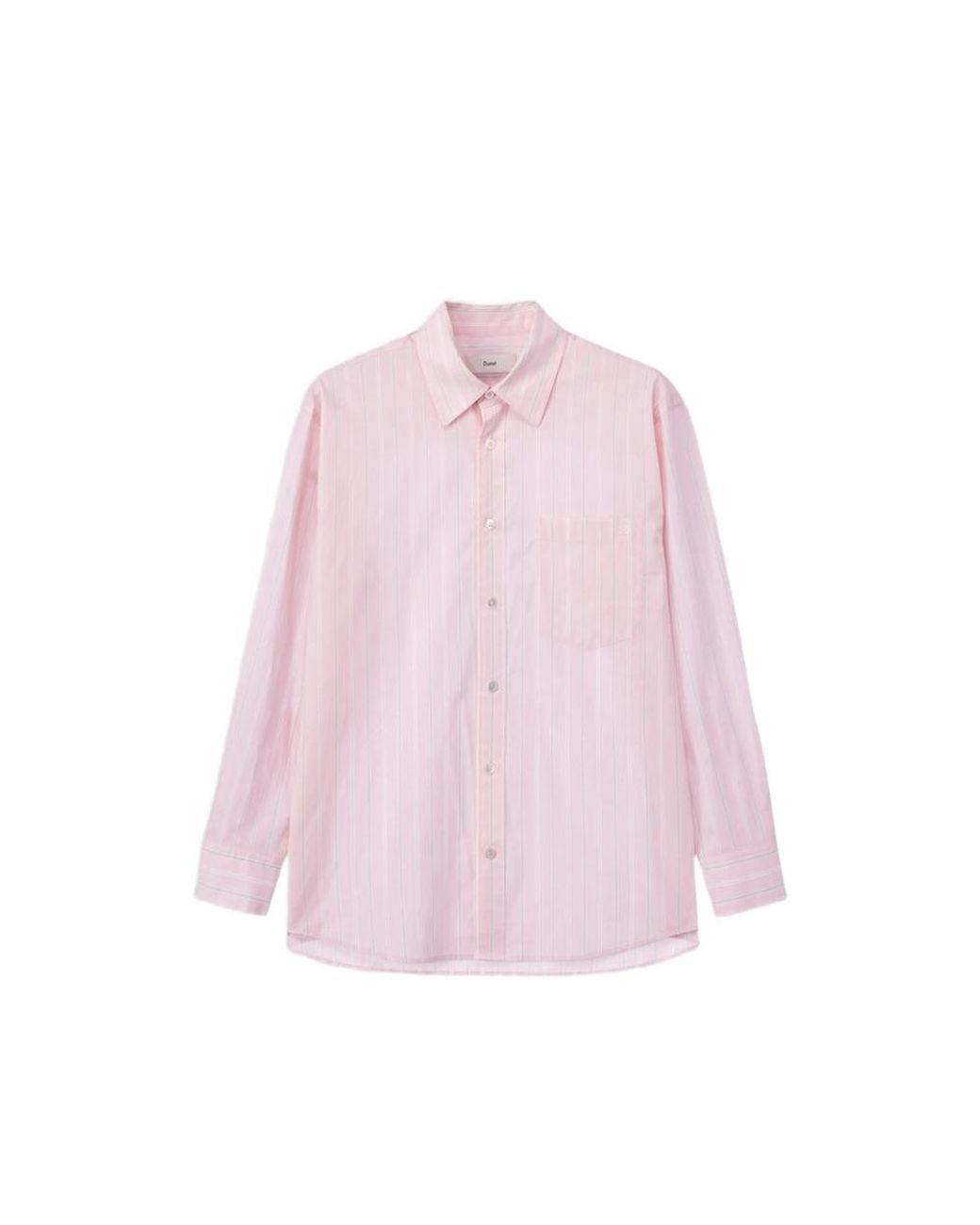 DUNST Pink Stripe-Pattern Shirt