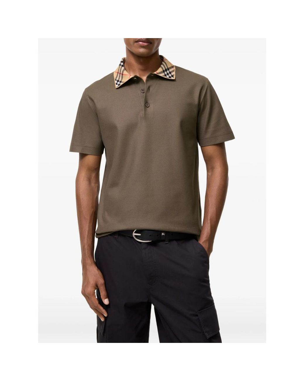 Burberry Brown Polo Shirts for men