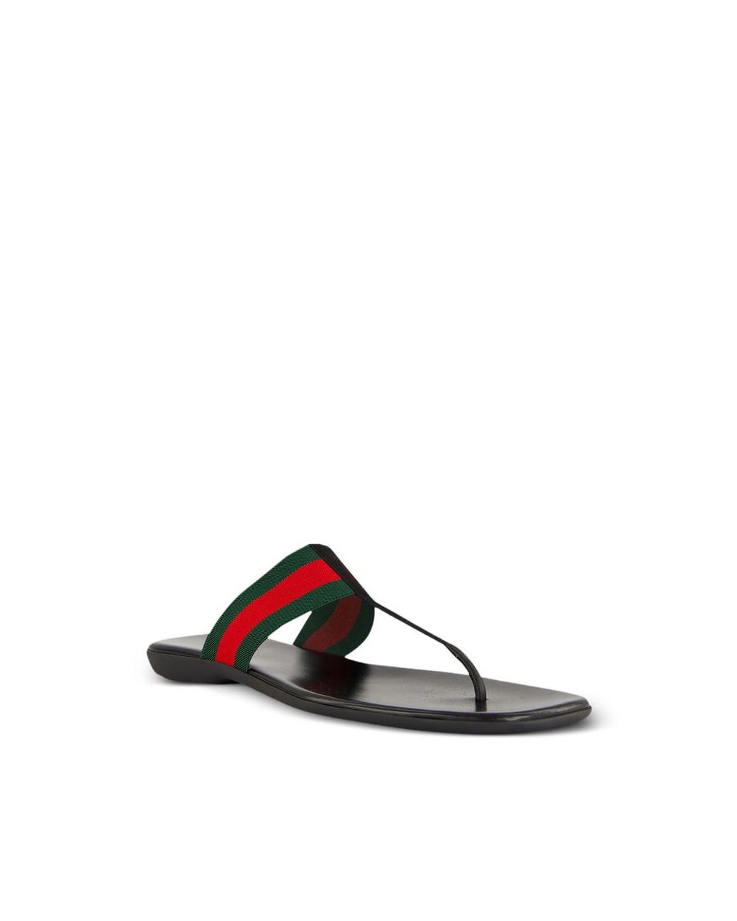 Gucci Multicolor Web-Stripe Sandals for men