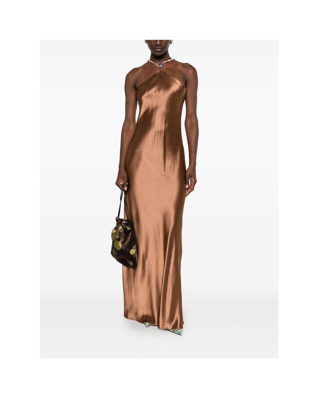 Staud Brown Dresses