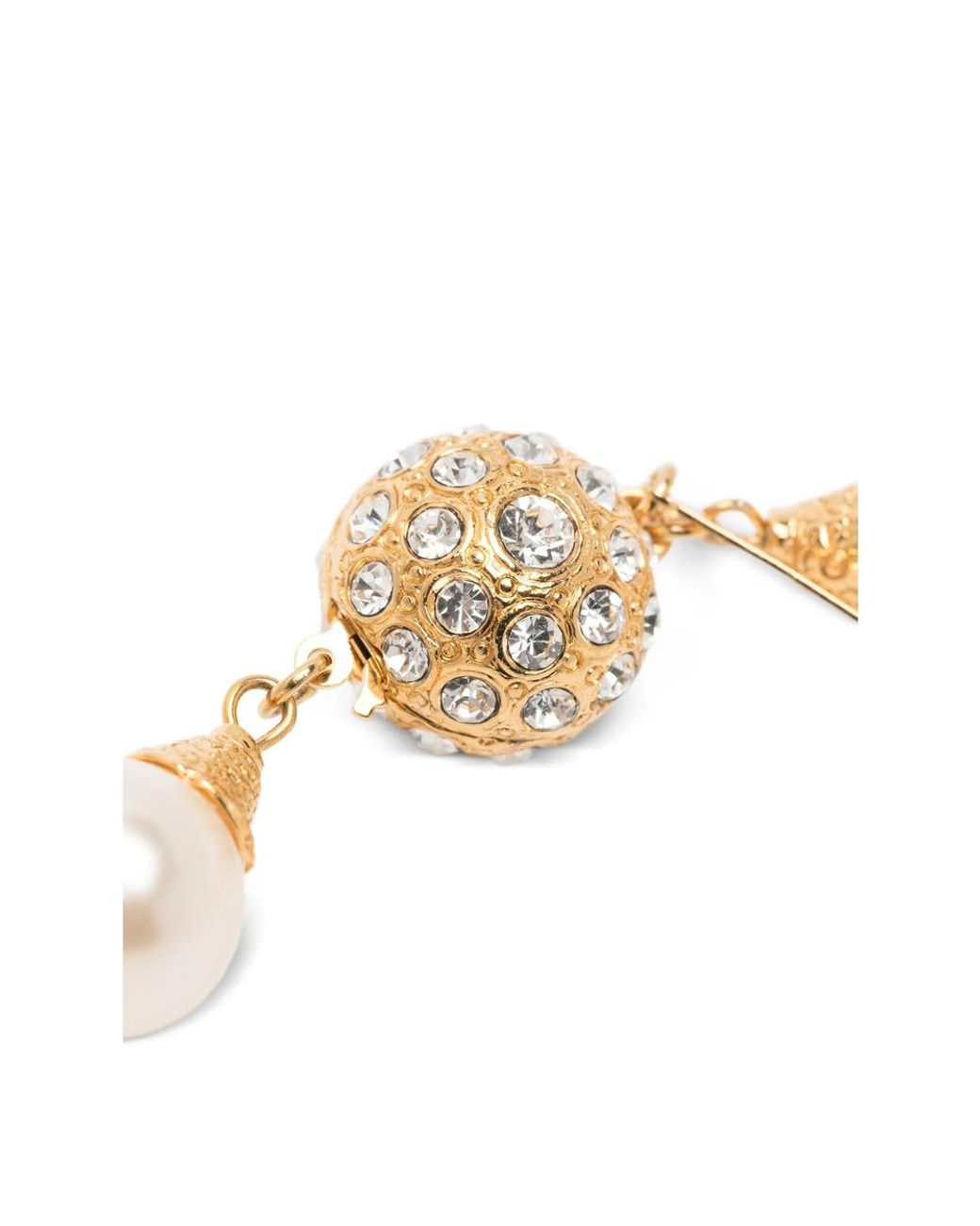 Alessandra Rich Metallic Neutrals Necklaces