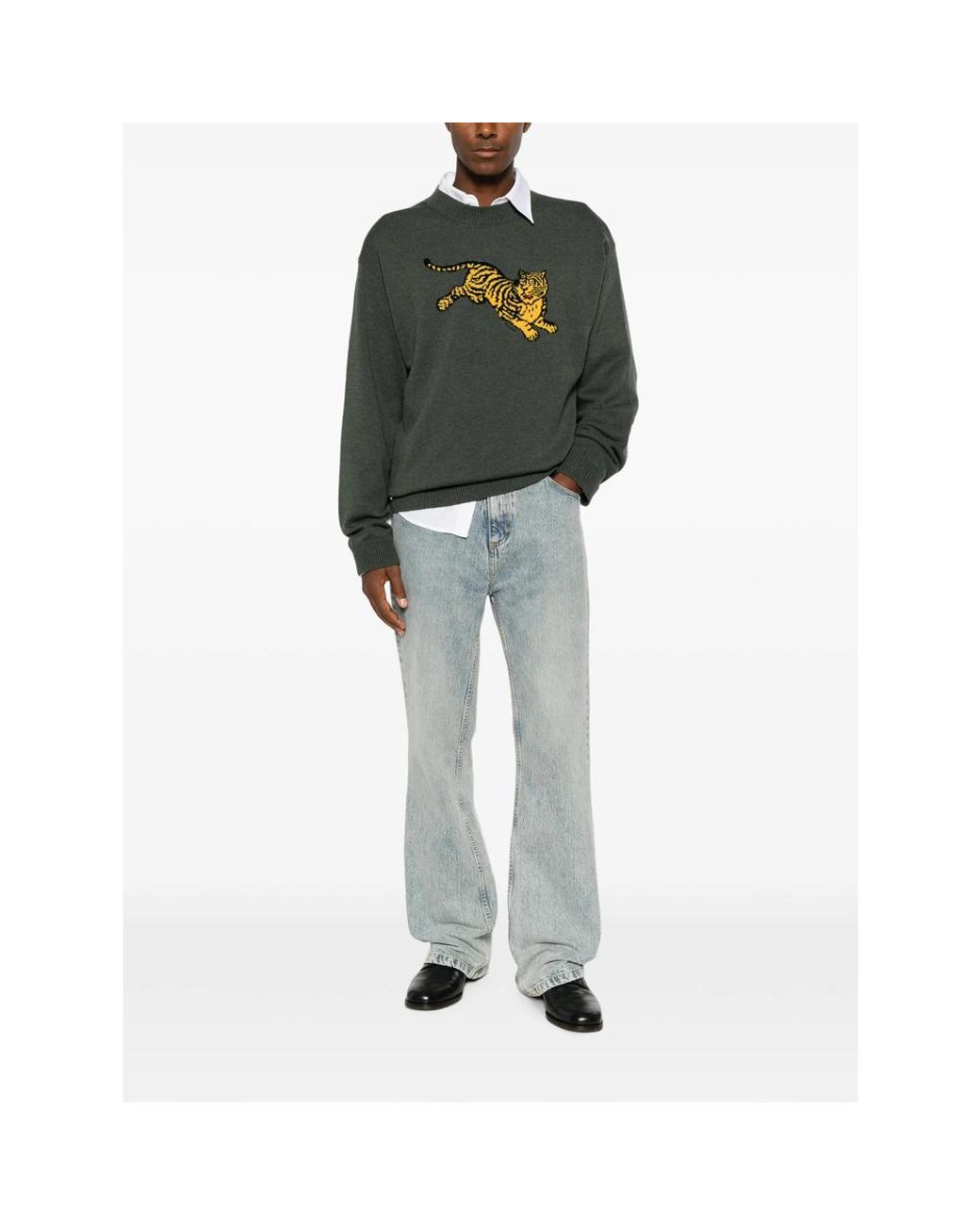 KENZO Green Sweaters & Knitwear for men
