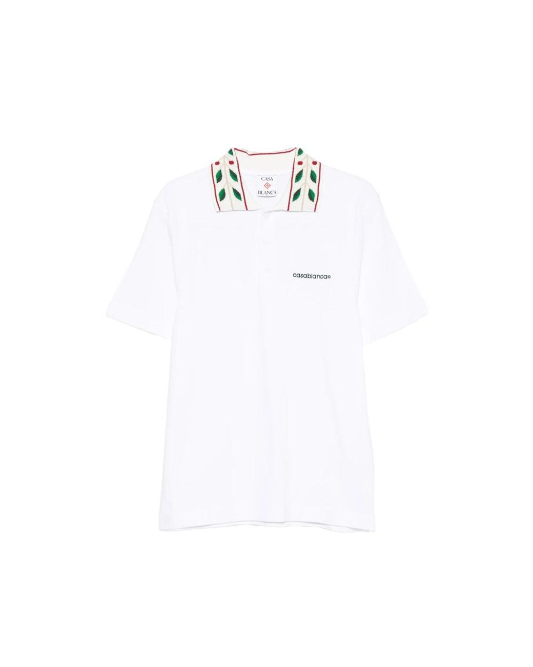 Casablanca White Sweater Organic Cotton for men