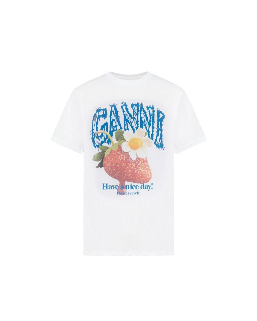 Ganni Blue Tops