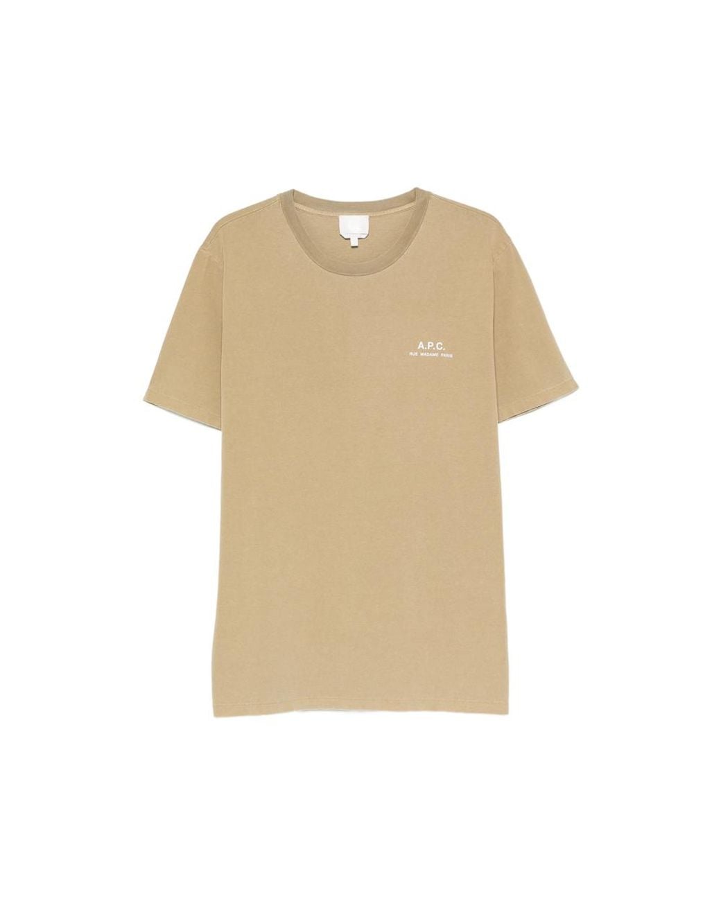A.P.C. Natural Neutrals T-Shirts & Vests for men