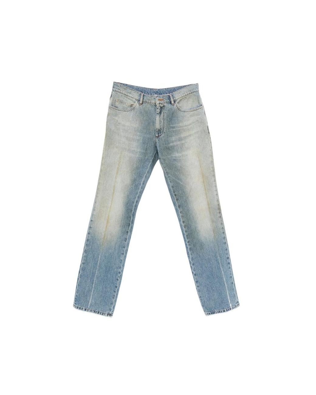 MM6 by Maison Margiela Blue Five-Pocket Jeans for men