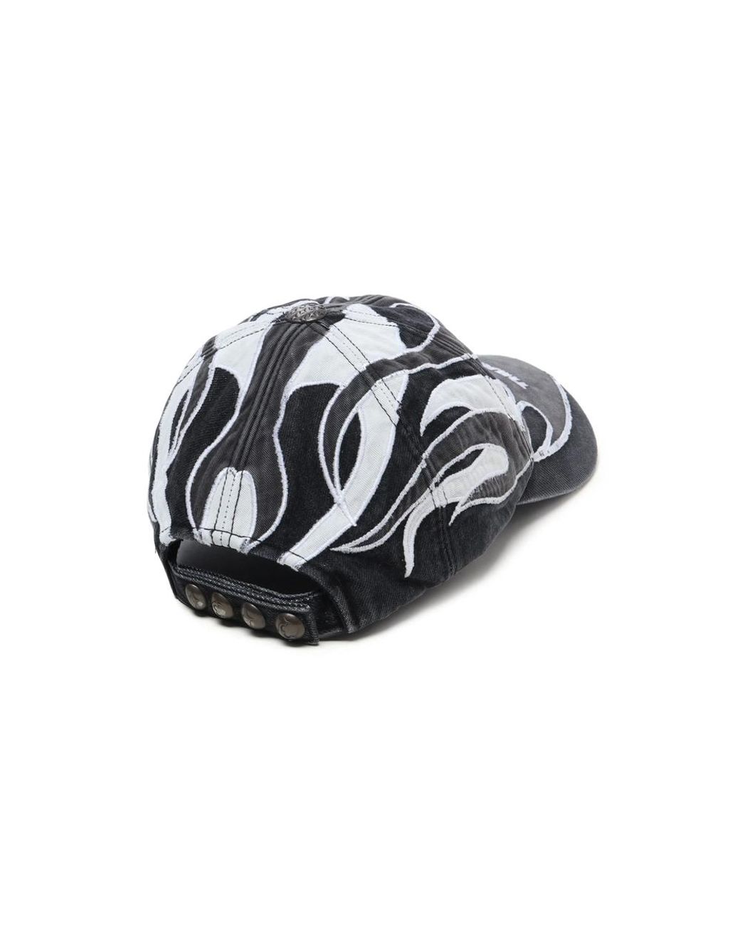 THUG CLUB Metallic Chopper Cap for men