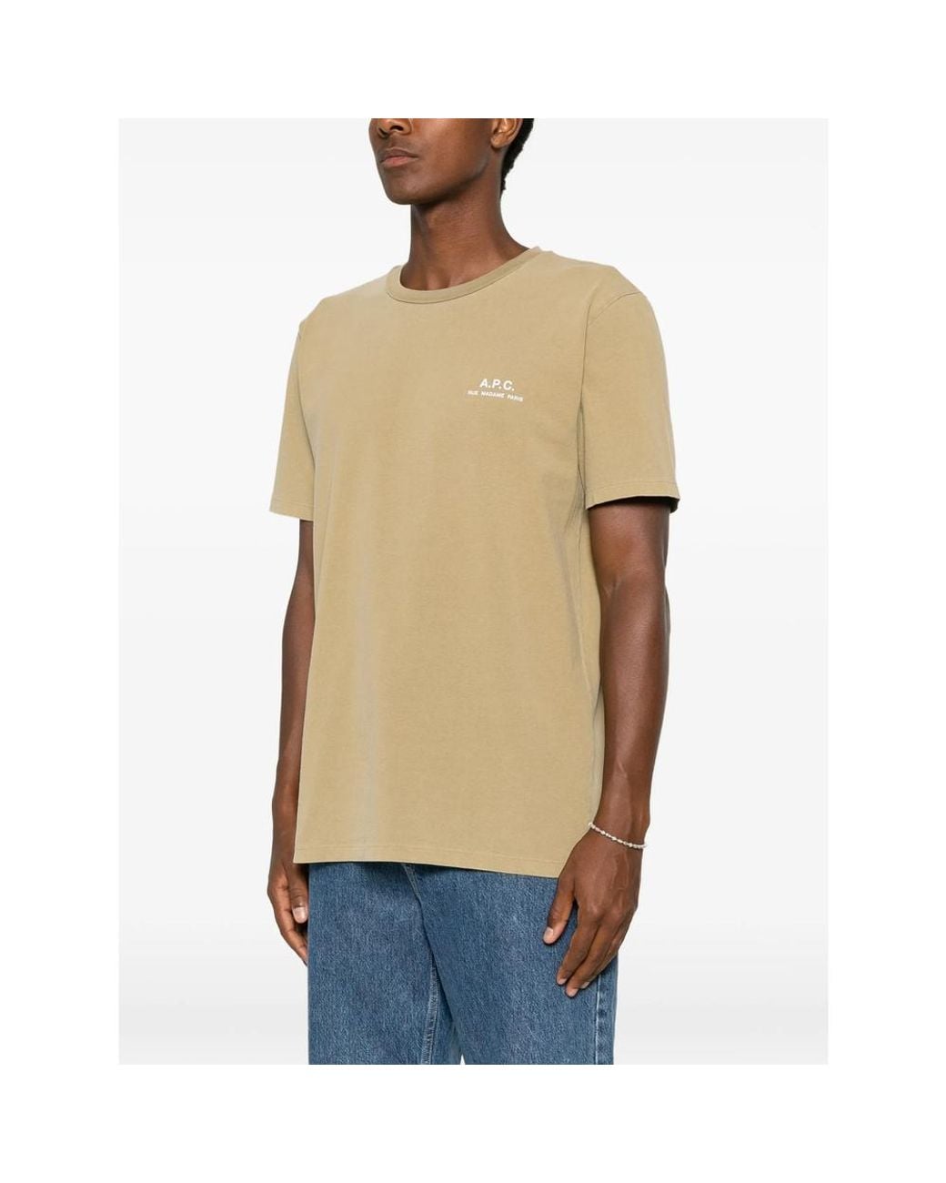 A.P.C. Natural Neutrals T-Shirts & Vests for men