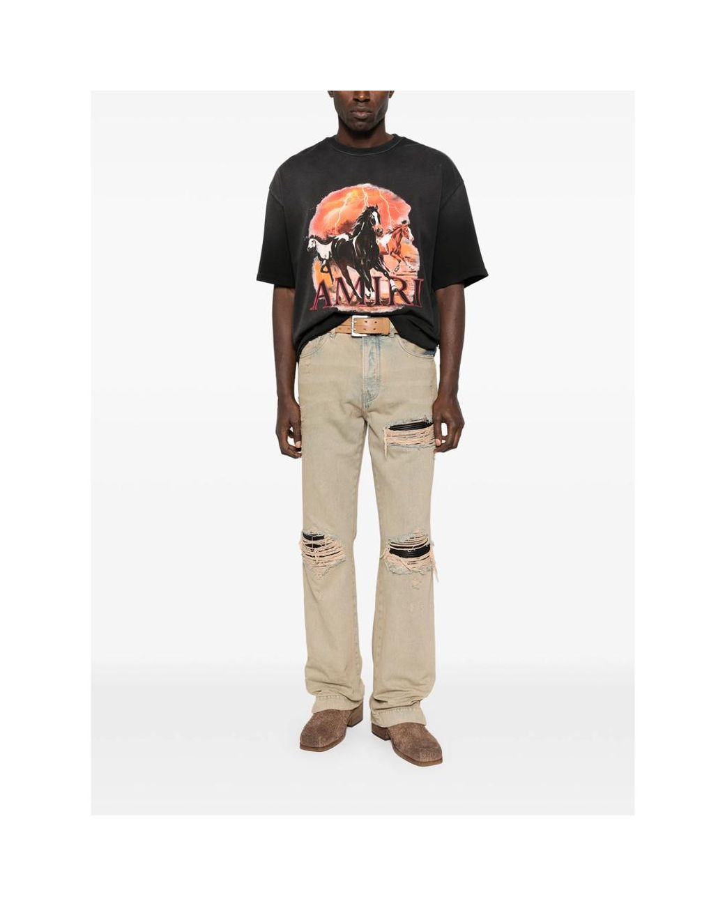 Amiri Natural Neutrals Denim for men