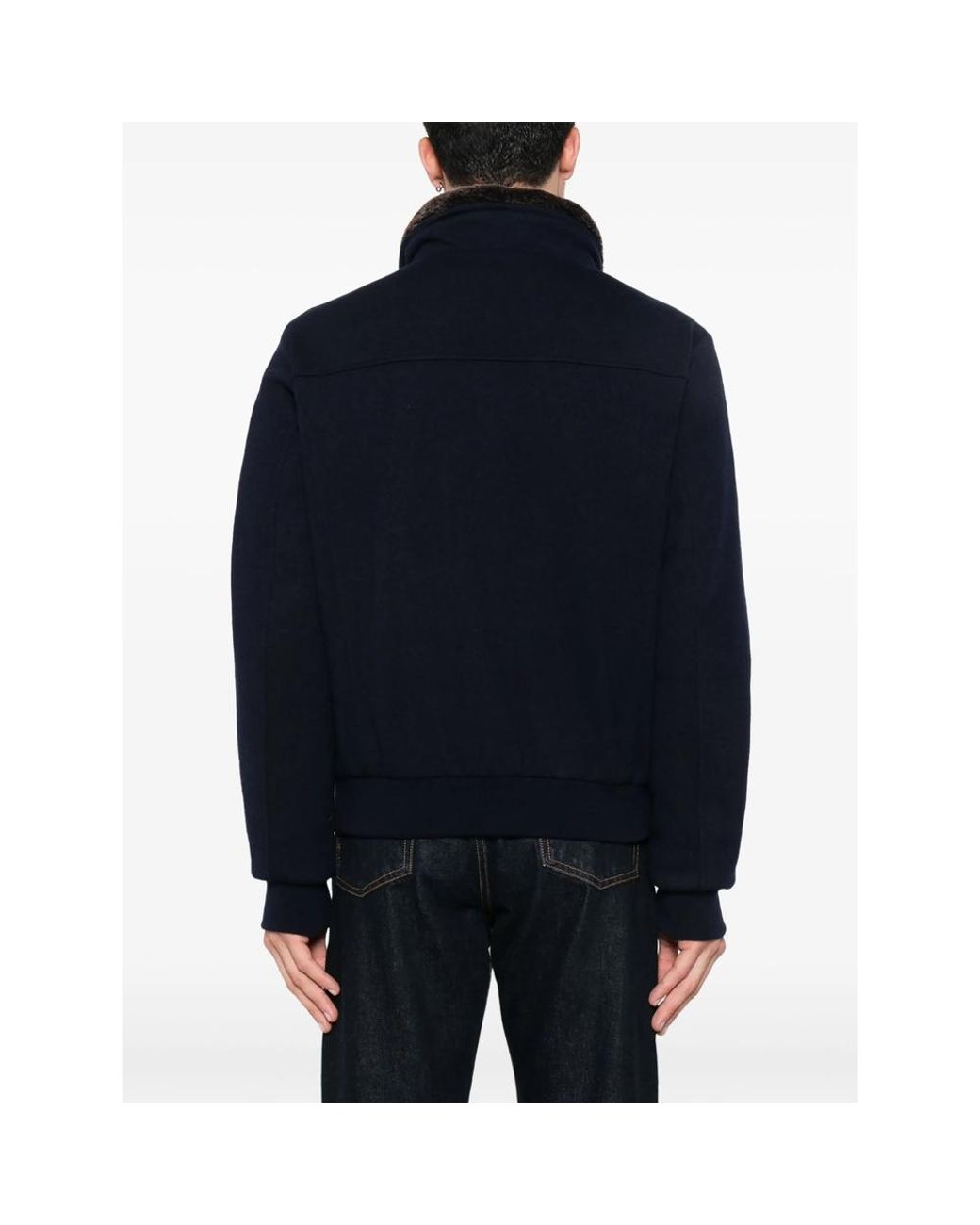 Moorer Blue Bellati-Mrw Jacket for men