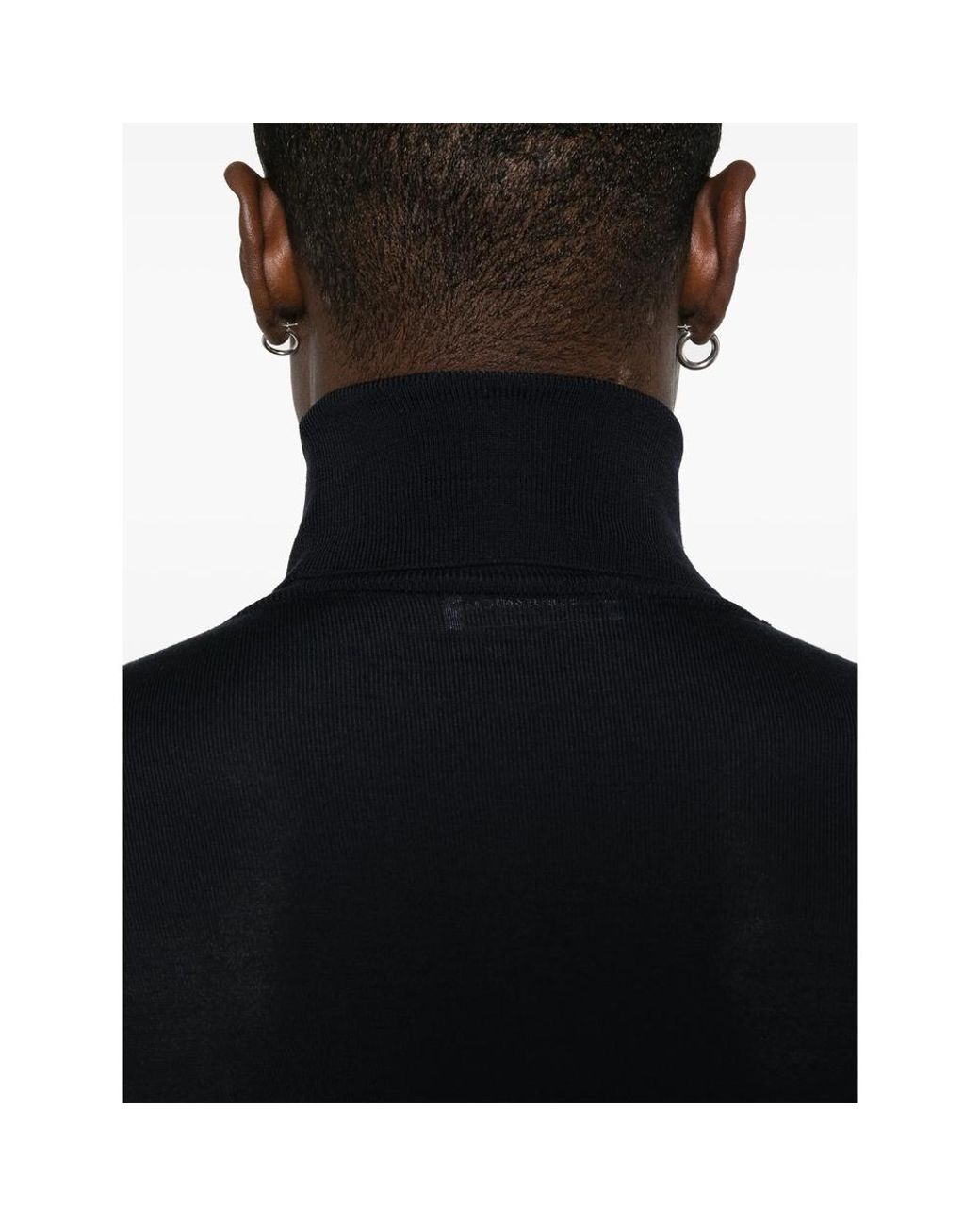 GOES BOTANICAL Black Dolcevita Sweater for men