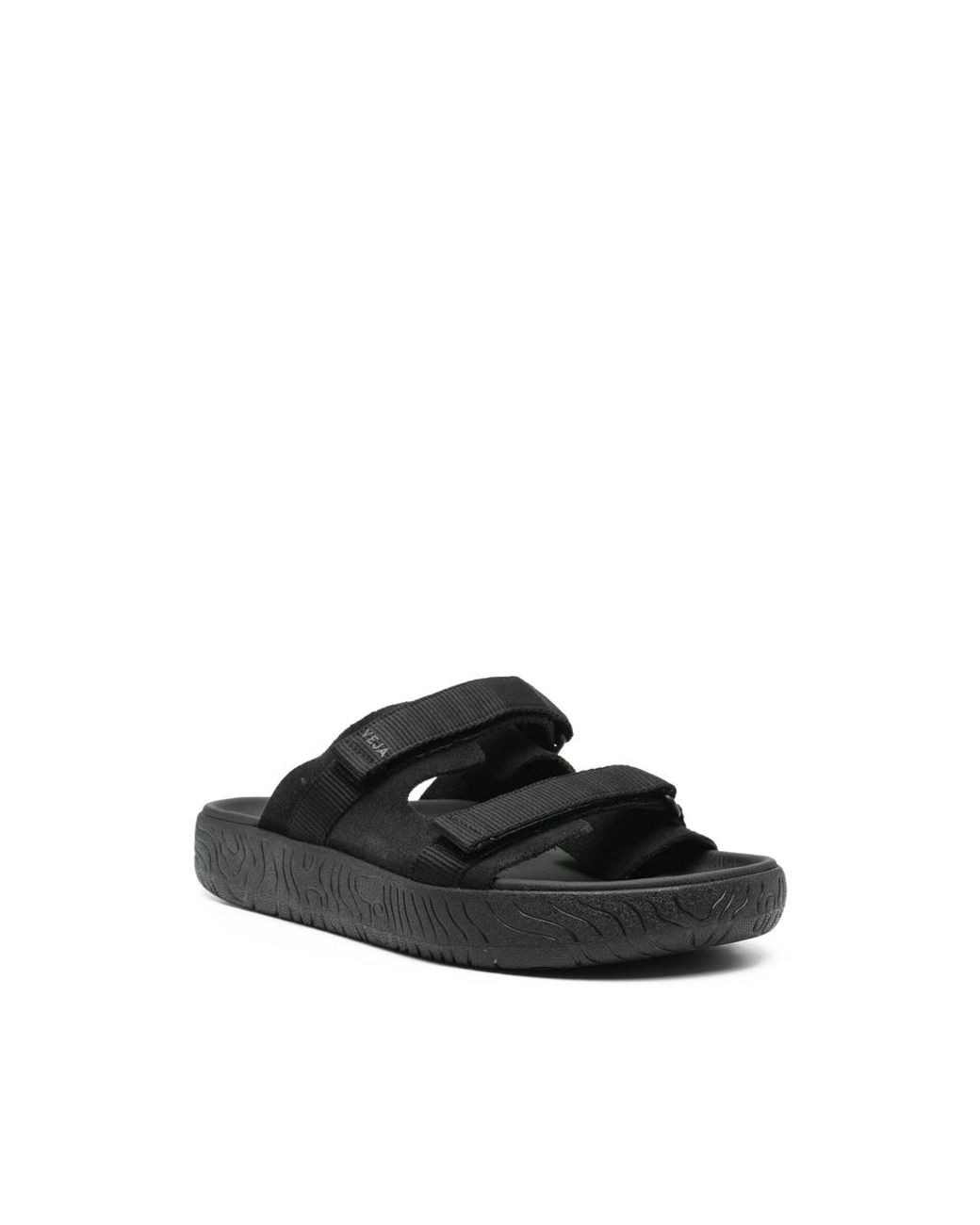 Veja Black Sliders for men