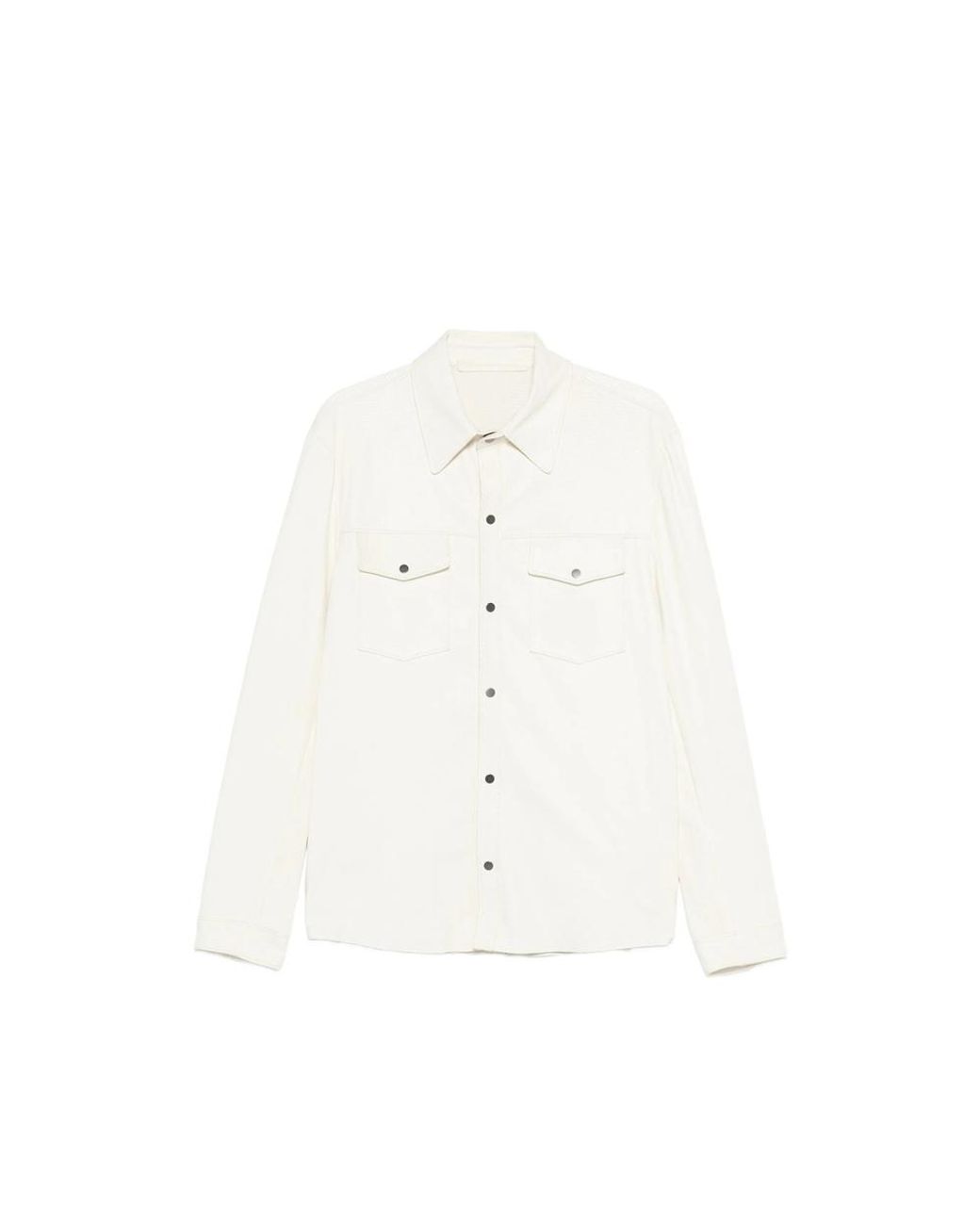 Salvatore Santoro White Pocket Button Jacket for men